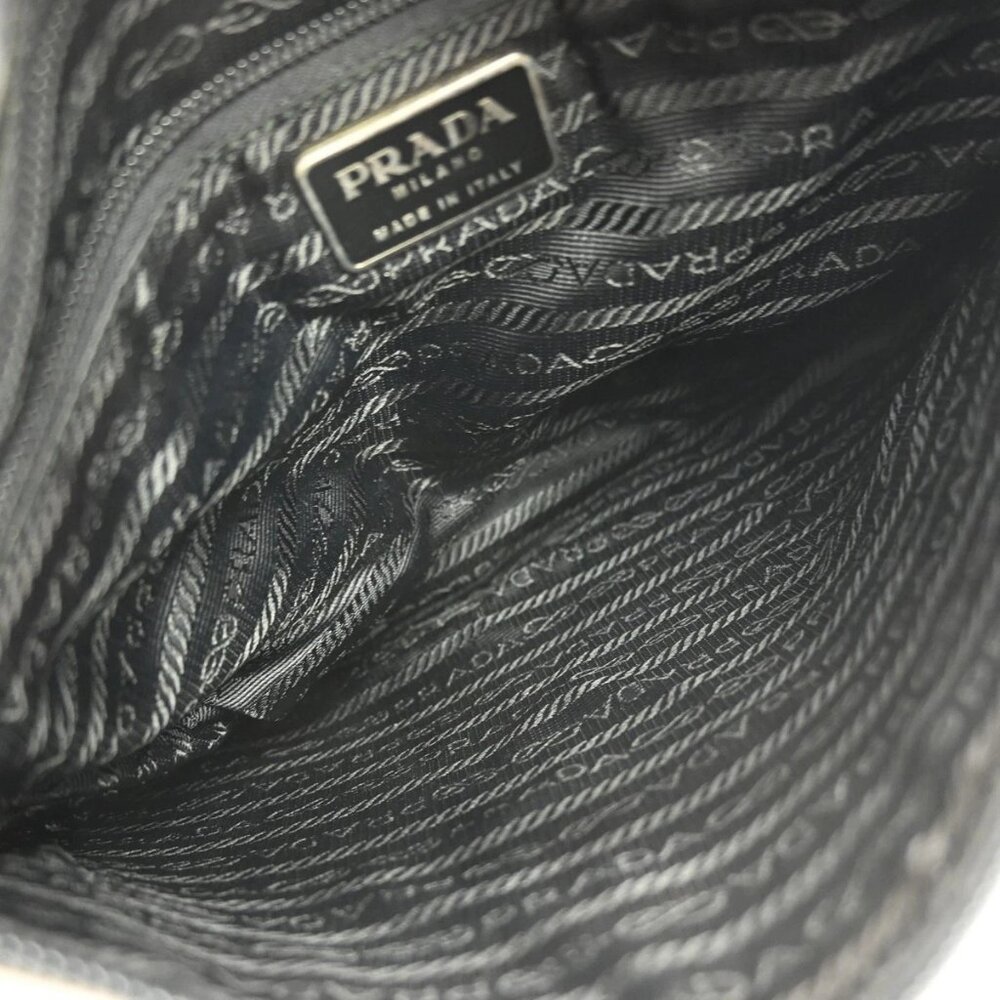 Prada Black Leather Shoulder Bag - Picture 5 of 8